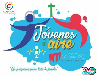 Logo de jóvenes al aire