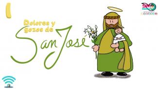 Dolores y Gozos de San José para niños